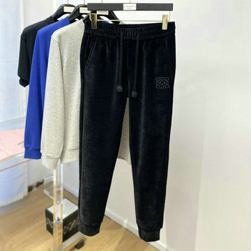 商品名称：ロエベ LOEWE JS-KQLE22009　2022年最新入荷 スポーツパンツ スウェットパンツ ジョギングズボン 伸縮性のあるウエストバンド パンツ カジュアル トラウザー