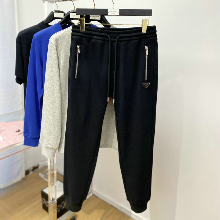 商品名称：プラダ PRADA JS-KQPD22011　2022年最新入荷 スポーツパンツ スウェットパンツ ジョギングズボン 伸縮性のあるウエストバンド パンツ カジュアル トラウザー