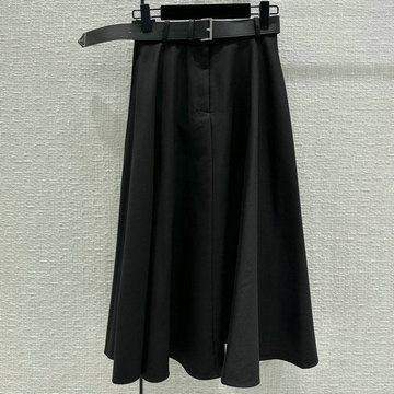 商品名称：プラダ PRADA JS-KQPD22013　2022年最新入荷 フルスカート ミディスカート ファスナー開閉式