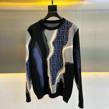 商品名称：フェンディ FENDI JS-MYCH22008　2022年最新入荷 クルーネック セーター ロングスリーブ セーター ウールニット カジュアル トップス 長袖