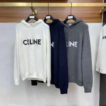 商品名称：セリーヌ CELINE JS-MYCE22001　2022年最新入荷 フード付き セーター ロングスリーブ セーター ウールニット カジュアル トップス 長袖