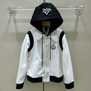 商品名称：ルイヴィトン LOUISVUITTON JS-WTLV22024　2022年秋冬最新入荷 ロングスリーブ スウェットシャツ フーデッドジャケット ファスナー開閉式 パーカー トップスコート