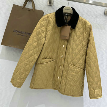 商品名称：バーパリー BURBERRY JS-YFBR22003　2022年秋冬最新入荷 チェック柄 ジャケット スナップ開閉式 ダウン ロングスリーブ ダウンジャケット トップスコート アウターウェア