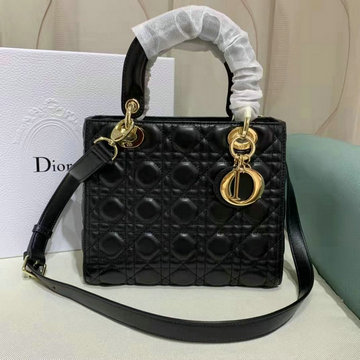 クリスチャンディオール CHRISTIAN DIOR 99-CD0538DJBK　2022年最新入荷 レディー ディオール トートバッグ 2way 斜め掛け ショルダーバッグ クロスボディかばん