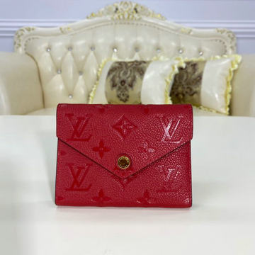 商品名称：ルイヴィトン LOUISVUITTON 057-M64060RD　2021年最新入荷 ポルトフォイユ ヴィクトリーヌ 三つ折り短財布 小銭入れ付き モノグラムアンプラント