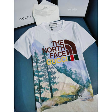 グッチ GUCCI MS-TC2202　2022年春夏最新入荷 Tシャツ ショートスリーブ スウェットシャツ 短袖 クルーネック トップス レジャーシャツ
