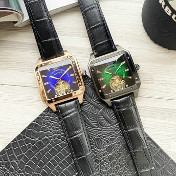カルティエ CARTIER MS-CAT22001　2022年最新入荷 ウォッチ メンズ 腕時計 男性用 時計 本革ベルト 自動巻きムーブメント オートマチック