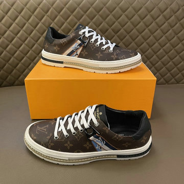 ルイヴィトン LOUISVUITTON MS-LVJ22002　2022年最新入荷 スニーカー レースアップシューズ カジュアルシューズ スポーツシューズ メンズシューズ 靴