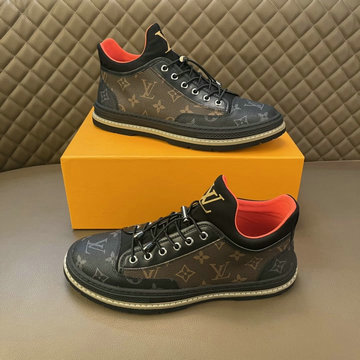 ルイヴィトン LOUISVUITTON MS-LVJ22006　2022年最新入荷 スニーカー レースアップシューズ カジュアルシューズ スポーツシューズ メンズシューズ 靴