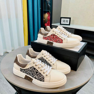 ルイヴィトン LOUISVUITTON MS-LVJ22008　2022年最新入荷 スニーカー レースアップシューズ カジュアルシューズ スポーツシューズ メンズシューズ 靴