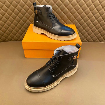 商品名称：ルイヴィトン LOUISVUITTON MS-LVJ22013　2022年最新入荷 ショートブーツ マーティンブーツ レースアップシューズ カジュアルシューズ メンズシューズ