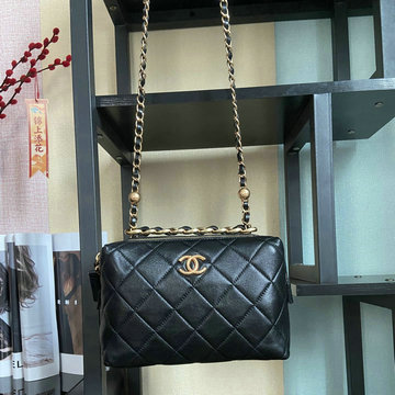 シャネル CHANEL JS-CH1267YBK　2022年最新入荷 スモールバッグ スクエアバッグ 斜め掛け ショルダーバッグ クロスボディバッグ レディースかばん