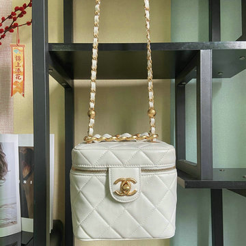 シャネル CHANEL JS-CH1268YBS　2022年最新入荷 ミニ ヴァニティー ケース スクエアバッグ 斜め掛け ショルダーバッグ クロスボディバッグ 化粧箱 レディースかばん