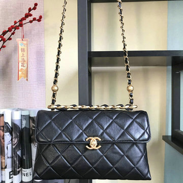 シャネル CHANEL JS-CH1918BK　2022年最新入荷 フラップバッグ 斜め掛け ショルダーバッグ クロスボディバッグ レディースかばん ラムスキン