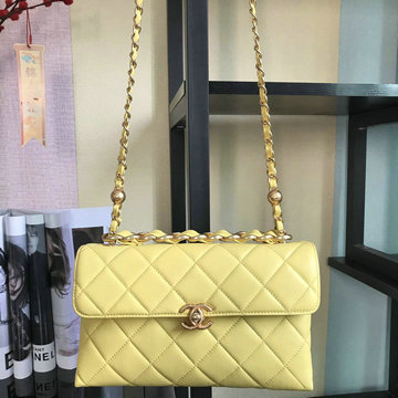 商品名称：シャネル CHANEL JS-CH1918YL　2022年最新入荷 フラップバッグ 斜め掛け ショルダーバッグ クロスボディバッグ レディースかばん ラムスキン