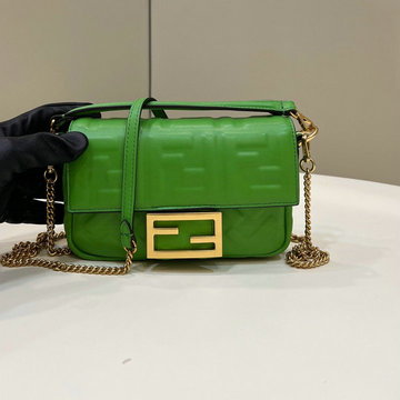 フェンディ FENDI 168-FD0135SYGL　2022年最新入荷 バゲット トップハンドルバッグ 2way 斜め掛け ショルダーバッグ カーフレザー レディースかばん
