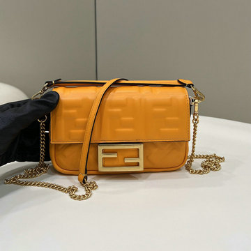 フェンディ FENDI 168-FD0135SYYL　2022年最新入荷 バゲット トップハンドルバッグ 2way 斜め掛け ショルダーバッグ カーフレザー レディースかばん