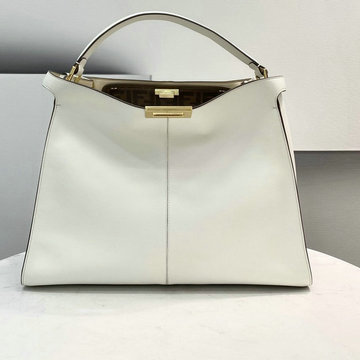 フェンディ FENDI 168-FD304A42BK　2022年最新入荷 ピーカブー エックスライト ラージ トートバッグ トップハンドルバッグ ハンドバッグ カーフレザー