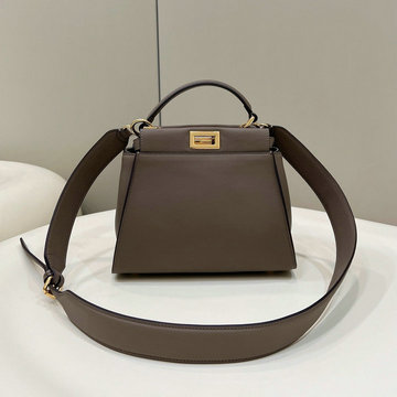 フェンディ FENDI 168-FD2125BHS　2022年最新入荷 ピーカブー トートバッグ トップハンドルバッグ ハンドバッグ 2way 斜め掛け ショルダーバッグ クロスボディバッグ