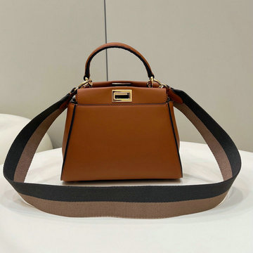フェンディ FENDI 168-FD2125BZS　2022年最新入荷 ピーカブー トートバッグ トップハンドルバッグ ハンドバッグ 2way 斜め掛け ショルダーバッグ クロスボディバッグ