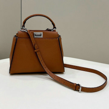 フェンディ FENDI 168-FD2590FLJT　2022年最新入荷 ピーカブー トートバッグ トップハンドルバッグ ハンドバッグ 2way 斜め掛け ショルダーバッグ クロスボディバッグ