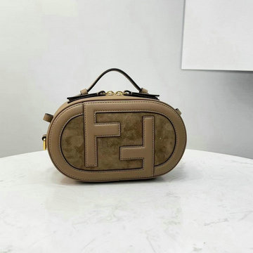 フェンディ FENDI 168-FD8525KQ　2022年最新入荷 カメラバッグ トートバッグ 2way 斜め掛け ショルダーバッグ クロスボディバッグ スエード