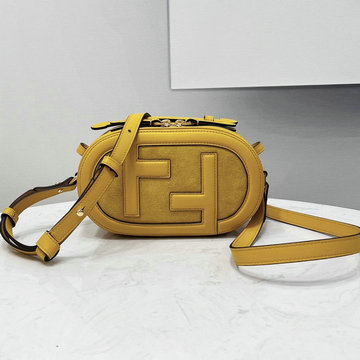 フェンディ FENDI 168-FD8525YL　2022年最新入荷 カメラバッグ トートバッグ 2way 斜め掛け ショルダーバッグ クロスボディバッグ スエード