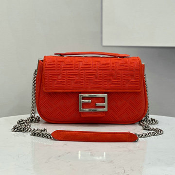 フェンディ FENDI 168-FD8529RD　2022年最新入荷 トップハンドルバッグ ハンドバッグ トートバッグ 2way 斜め掛け ショルダーバッグ クロスボディバッグ