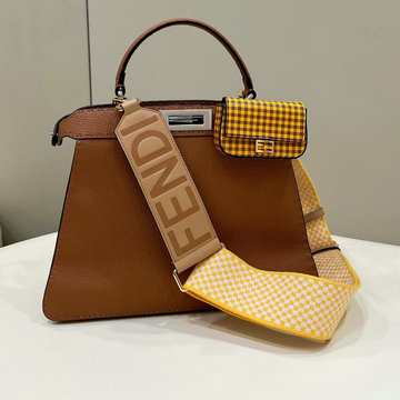 商品名称：フェンディ FENDI 168-FD80012LJT　2022年最新入荷 ピーカブー トートバッグ トップハンドルバッグ ハンドバッグ 2way 斜め掛け ショルダーバッグ クロスボディバッグ