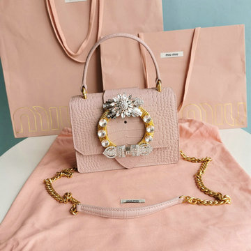 ミュウミュウ MIUMIU 99-MM5BA196FH　2022年最新入荷 トップハンドルバッグ トートバッグ 2way ショルダーバッグ レディースかばん クロスボディバッグ