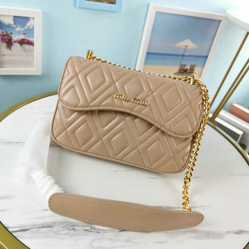 ミュウミュウ MIUMIU 99-MM5BD140GLF　2022年最新入荷 斜め掛け ショルダーバッグ クロスボディバッグ レディースかばん マテラッセレザー