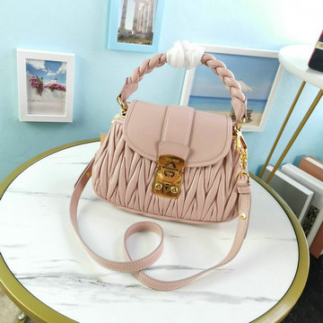 商品名称：ミュウミュウ MIUMIU 99-MM5BH188QF　2022年最新入荷 コファー ハンドバッグ トートバッグ 2way 斜め掛け ショルダーバッグ クロスボディバッグ レディースかばん