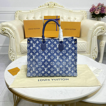 ルイヴィトン LOUISVUITTON 057-M59608　2021年最新入荷 オンザゴー GM ハンドバッグ トートバッグ 2way ショルダーバッグ ママバッグ ショッピングバッグ