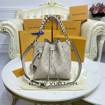 商品名称：ルイヴィトン LOUISVUITTON 057-M58788　2022年最新入荷 ムリア トップハンドルバッグ ショルダーバッグ ドローストリングバッグ バゲットバッグ マヒナ レザー