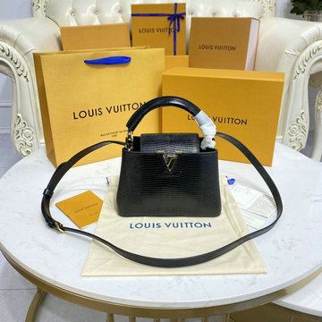 商品名称：ルイヴィトン LOUISVUITTON 057-N98093MK　2022年最新入荷 カプシーヌ MINI ハンドバッグ トートバッグ 2way 斜め掛け ショルダーバッグ クロスボディバッグ