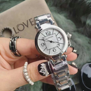 カルティエ CARTIER AJ-CAT22001　2022年最新入荷 ウォッチ レディース 腕時計 女性用 時計 ステンレスベルト クォーツムーブメント