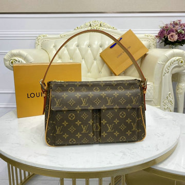 ルイヴィトン LOUISVUITTON 057-M51160　2022年最新入荷 ホーボーバッグ トートバッグ 肩掛け ショルダーバッグ レディースかばん モノグラムキャンパス
