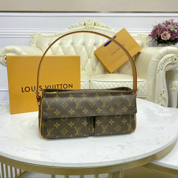 ルイヴィトン LOUISVUITTON 057-M51164　2022年最新入荷 ホーボーバッグ トートバッグ 肩掛け ショルダーバッグ レディースかばん モノグラムキャンパス