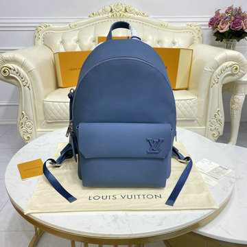 ルイヴィトン LOUISVUITTON 057-M59235L　2022年最新入荷 テイクオフ バックパック リュックサック メンズ リュックサック リュック ディパックバッグ グレインレザー