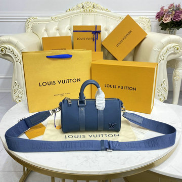 ルイヴィトン LOUISVUITTON 057-M81003　2022年最新入荷 キーポル XS トートバッグ ハンドバッグ 2way 斜め掛け ショルダーバッグ アエログラム レザー