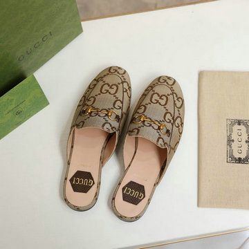グッチ GUCCI 26-GGJ22022B　2022年夏最新入荷 プリンスタウン ウィメンズ スリッパ ホースビット付き サマーサンダル ぺたんこミュール レディースシューズ