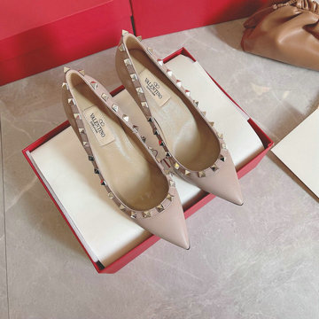 商品名称：ヴァレンティノ Valentino 26-VTJ22003PXS　2022年最新入荷 ロックスタッズ バレリーナ パンプス ローヒールシューズ ピンヒール レディースシューズ 靴