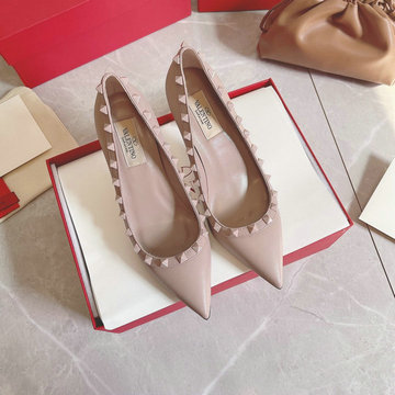 商品名称：ヴァレンティノ Valentino 26-VTJ22003PXX　2022年最新入荷 ロックスタッズ バレリーナ パンプス ローヒールシューズ ピンヒール レディースシューズ 靴