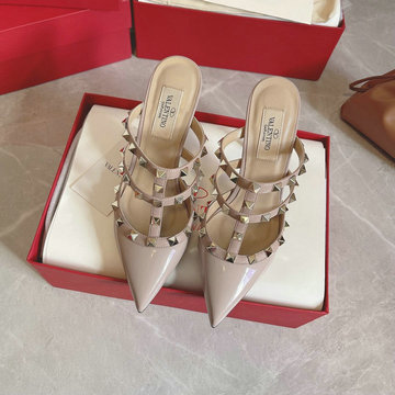 商品名称：ヴァレンティノ Valentino 26-VTJ22005QLF　2022年最新入荷 ロックスタッズ スリングバック パンプス ローヒールサンダル ピンヒール レディースシューズ 靴