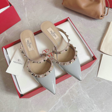 商品名称：ヴァレンティノ Valentino 26-VTJ22012　2022年最新入荷 ロックスタッズ スリングバック パンプス ローヒールサンダル ピンヒール レディースシューズ 靴