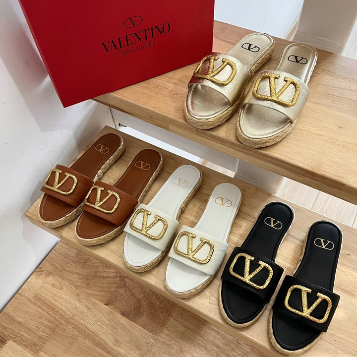 商品名称：ヴァレンティノ Valentino 26-VTJ22023　2022年最新入荷 スライドサンダル フラットミュール スリッパ レディースシューズ