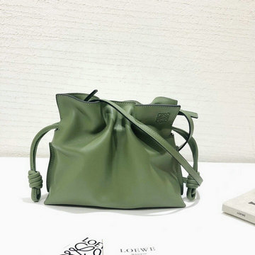 ロエベ LOEWE ZZ-LE41113PGL　2022年最新入荷 flamenco ドローストリングバッグ 手持ちかばん クラッチバッグ ポーチ ハンドバッグ 肩掛け ショルダーバッグ