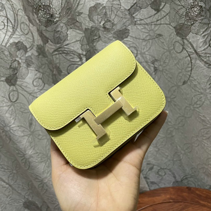 商品名称：エルメスHERMES 063-H1081SJNY　2022最新入荷 コンスタンス スリム ミニ ポケット ウェストバッグ 斜め掛け ショルダーバッグ クロスボディバッグ レディースかばん