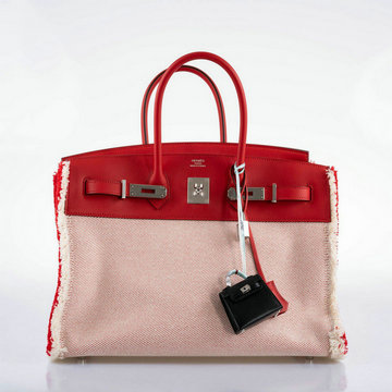 商品名称：エルメスHERMES 063-HBK35BSYRD　2022最新入荷 バーキン 25 トップハンドルバッグ トートバッグ ハンドバッグ レディースかばん キャンパス SWIFT革