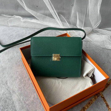 商品名称：エルメスHERMES 063-HCL16SJGL　2022最新入荷 クリック スクエアバッグ 斜め掛け ショルダーバッグ チェーンウォレット クロスボディバッグ ヴォーエプソン